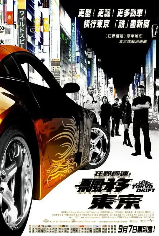 速度与激情3：东京漂移（2006）｜动作｜犯罪